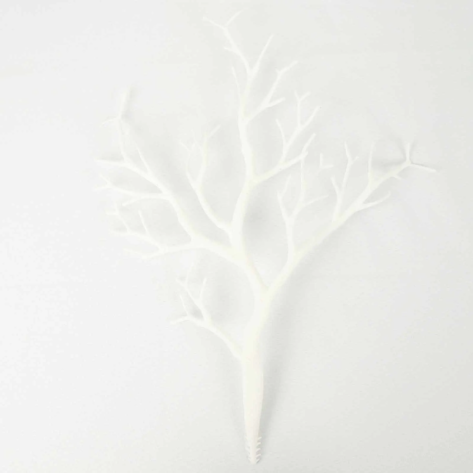 10 Pack 14" White Artificial Manzanita Tree Branches, DIY Plastic Dry Plant Twig Vase Fillers