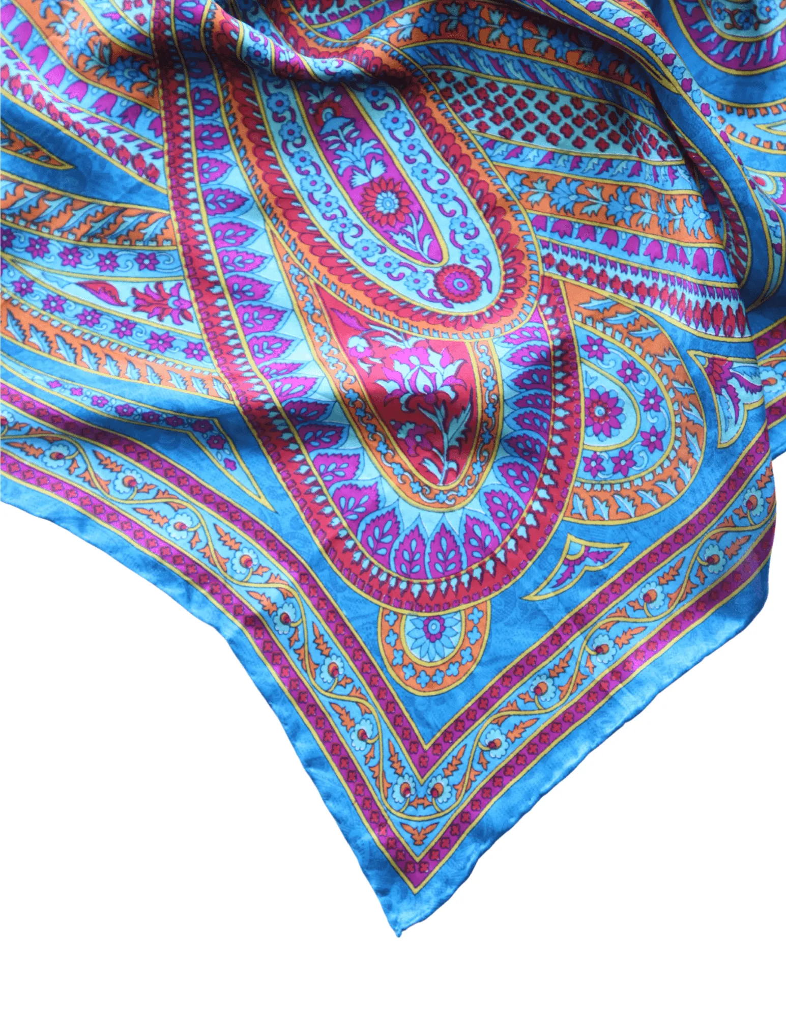 100% Silk Print Anu Scarf