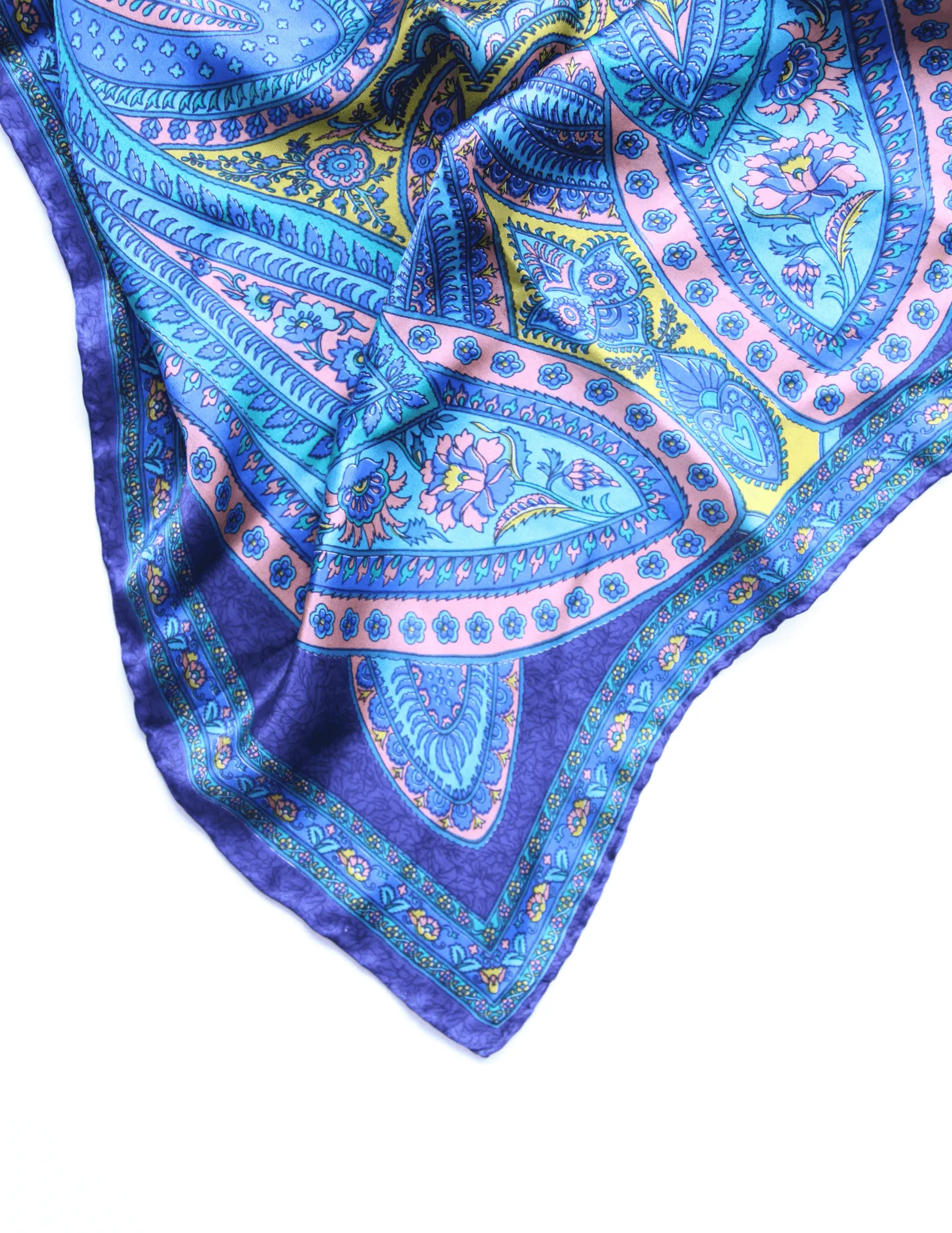 100% Silk Print Anu Scarf