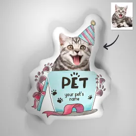 3D Portrait Pillow for Small Pets in Cup