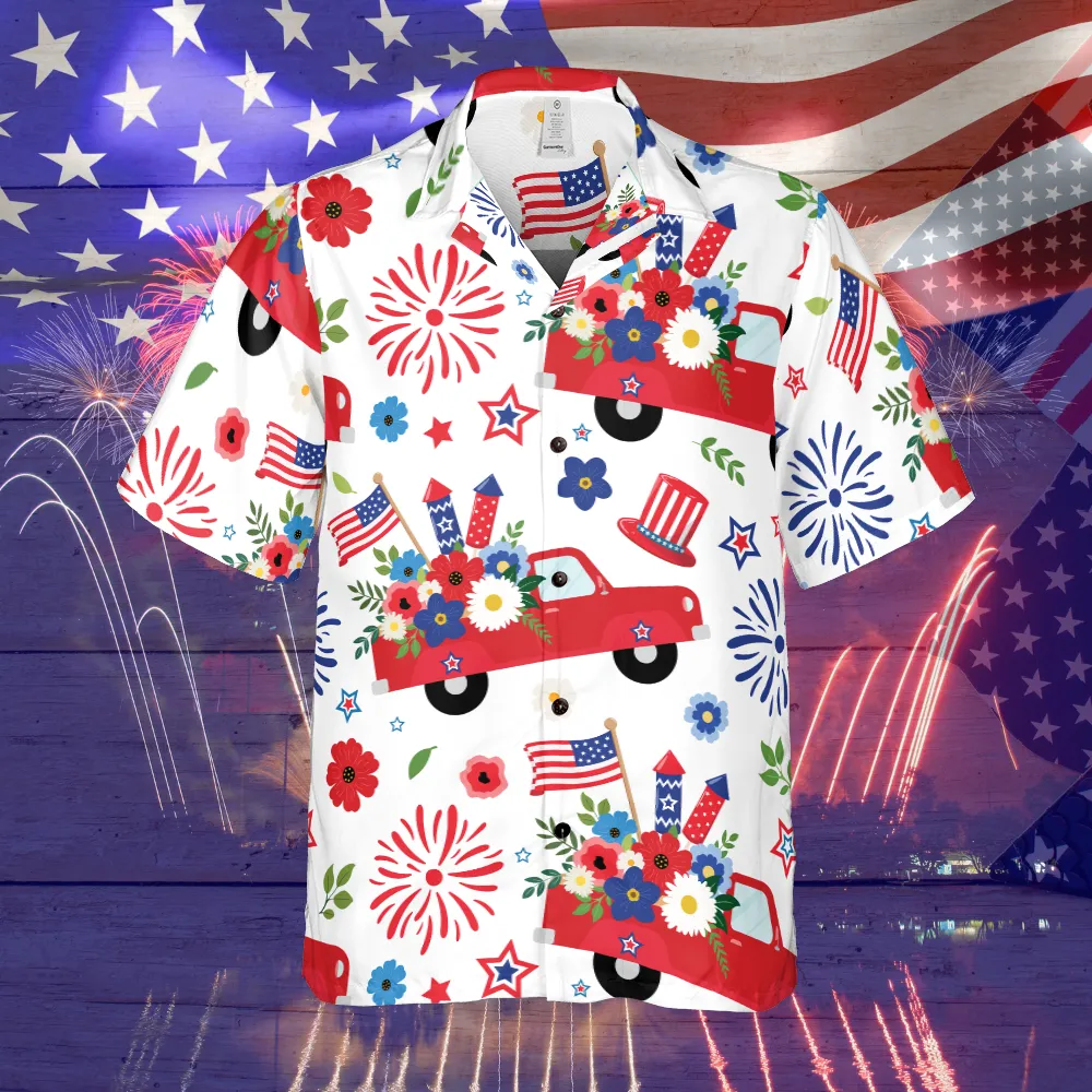 4th Of July Hawaiian Shirt