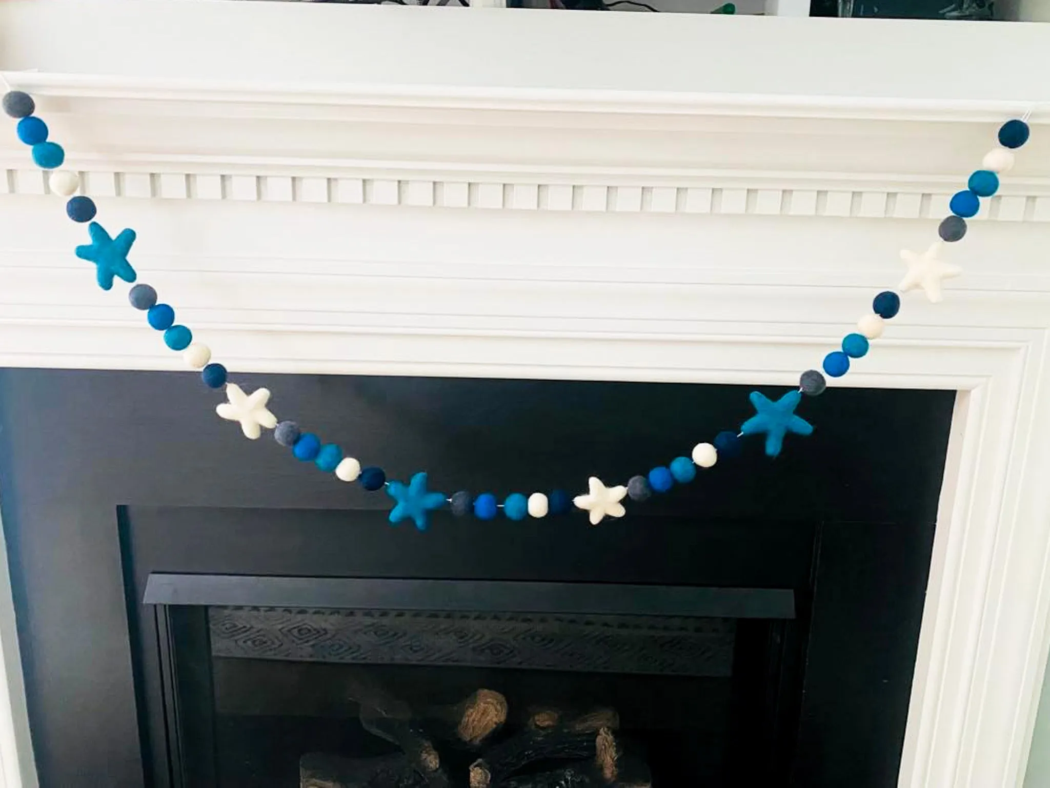 5 Feet Felt Ball Pom Pom Garland