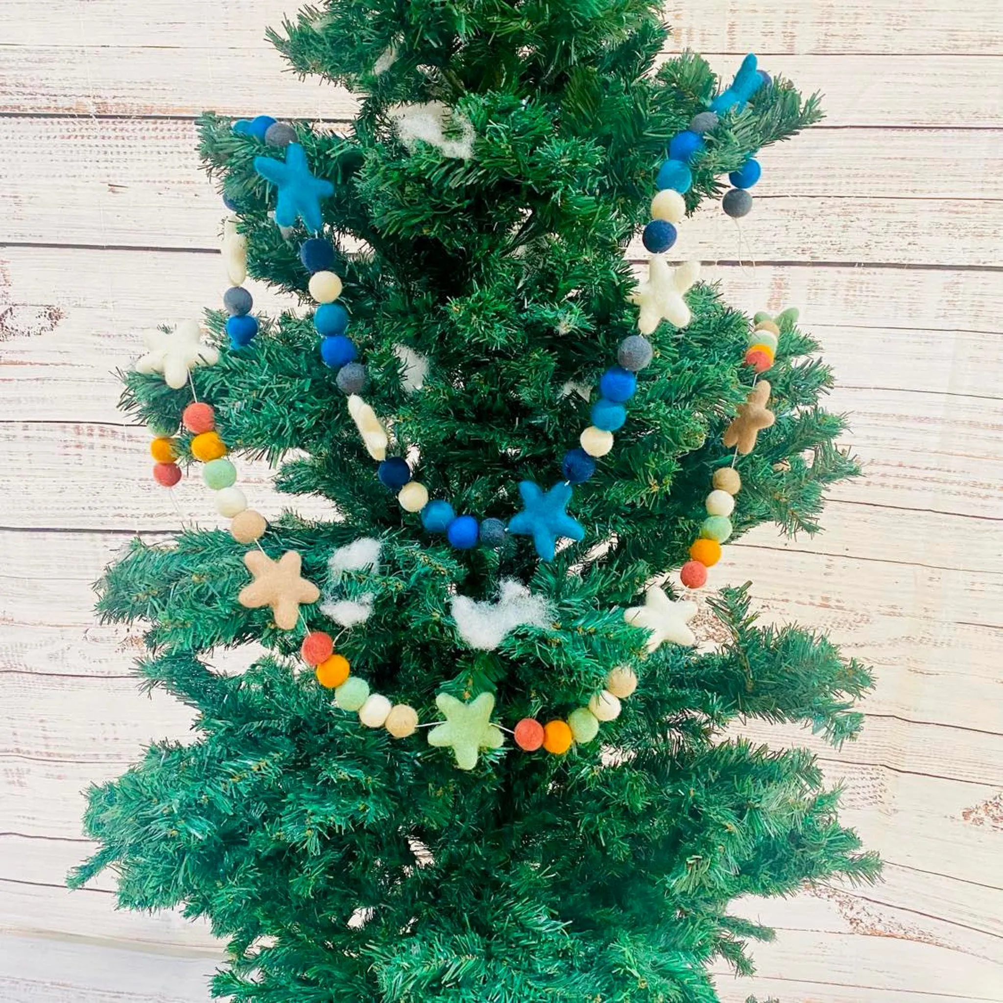 5 Feet Felt Ball Pom Pom Garland