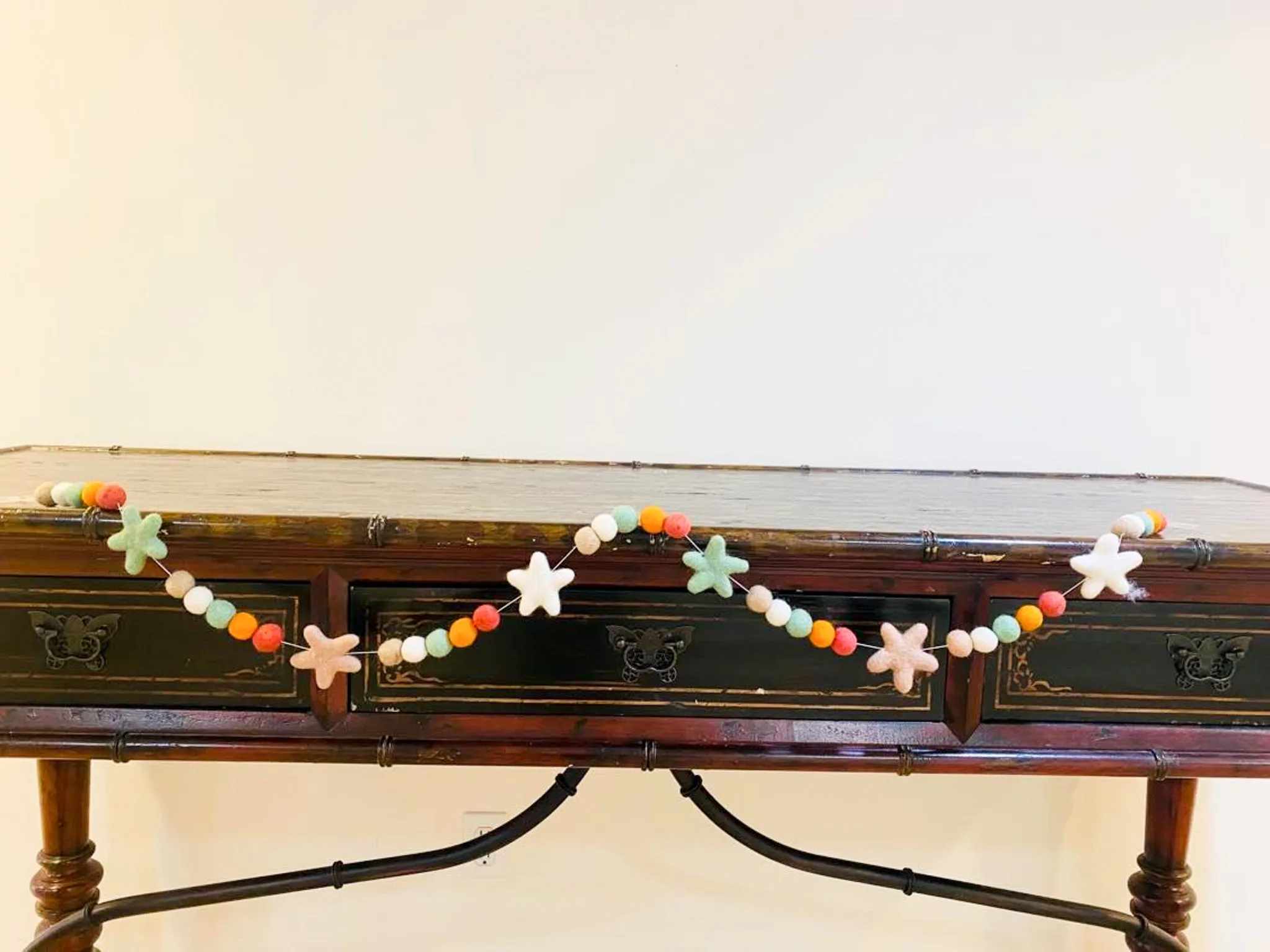 5 Feet Felt Ball Pom Pom Garland