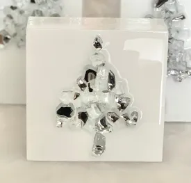 5x5 Silver Glass Tree