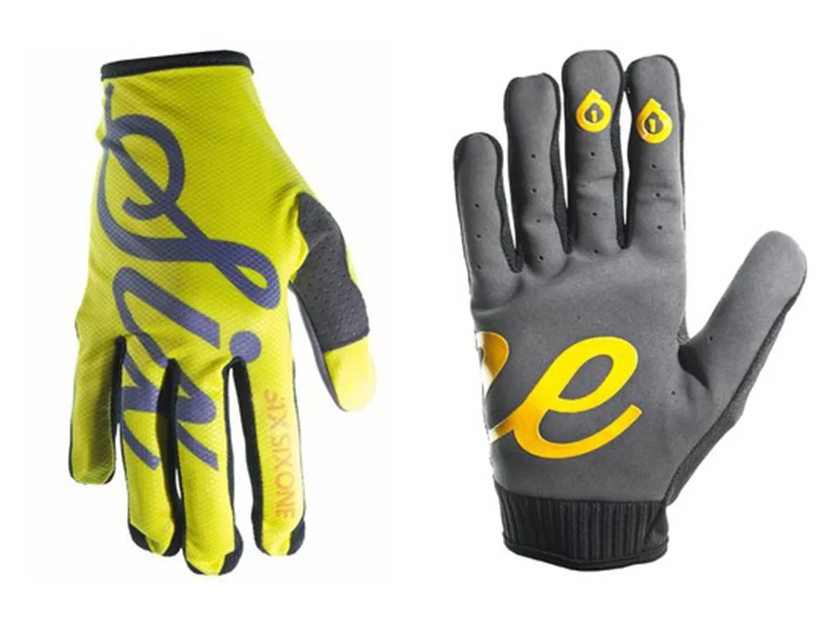 661 Comp MTB Glove - Yellow Script