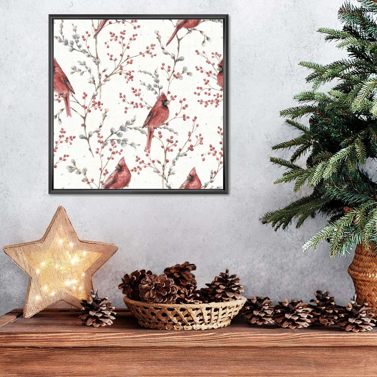 A Christmas Weekend Step Wall Art