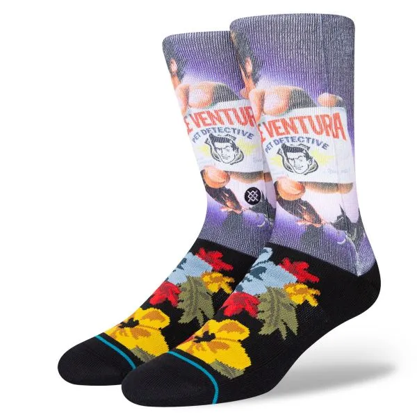 Adult Ace Ventura "Pet Detective" Crew Socks