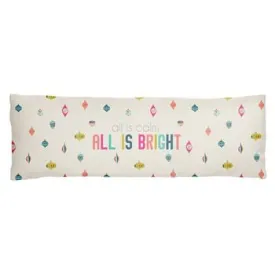 All is Bright Lumbar Pillow