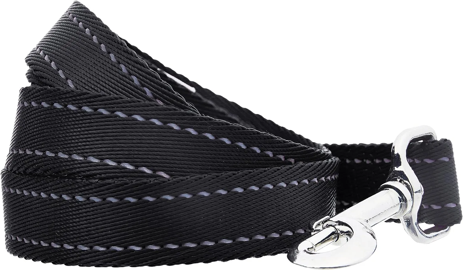 Amazon Basics Padded Handle 5-Foot Dog Leash with Reflective Stitching