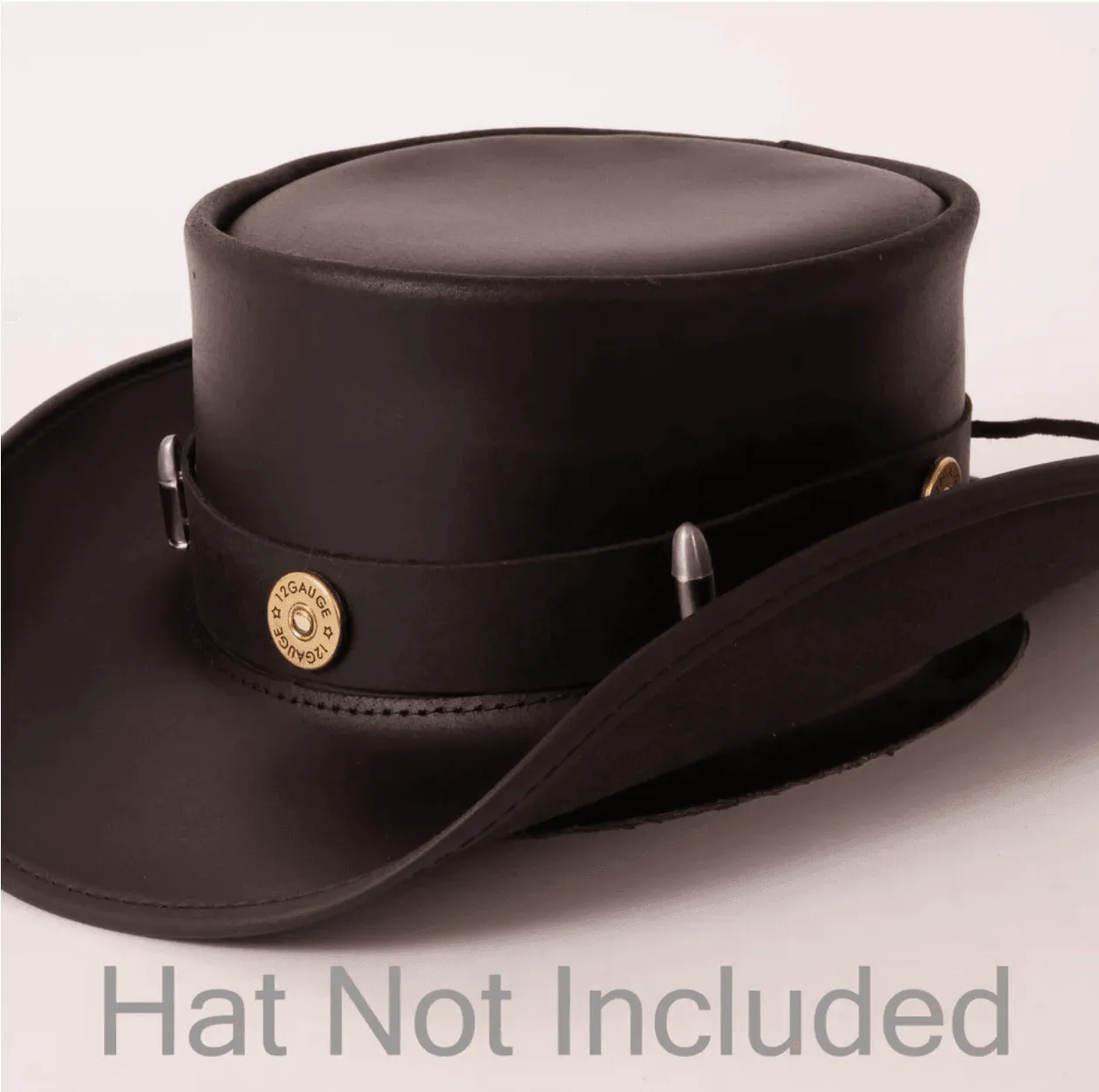 American Hat Makers Black Bullet Hat Band AHMBBB