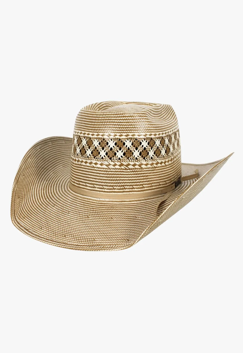 American Hat Straw S-UN Crown