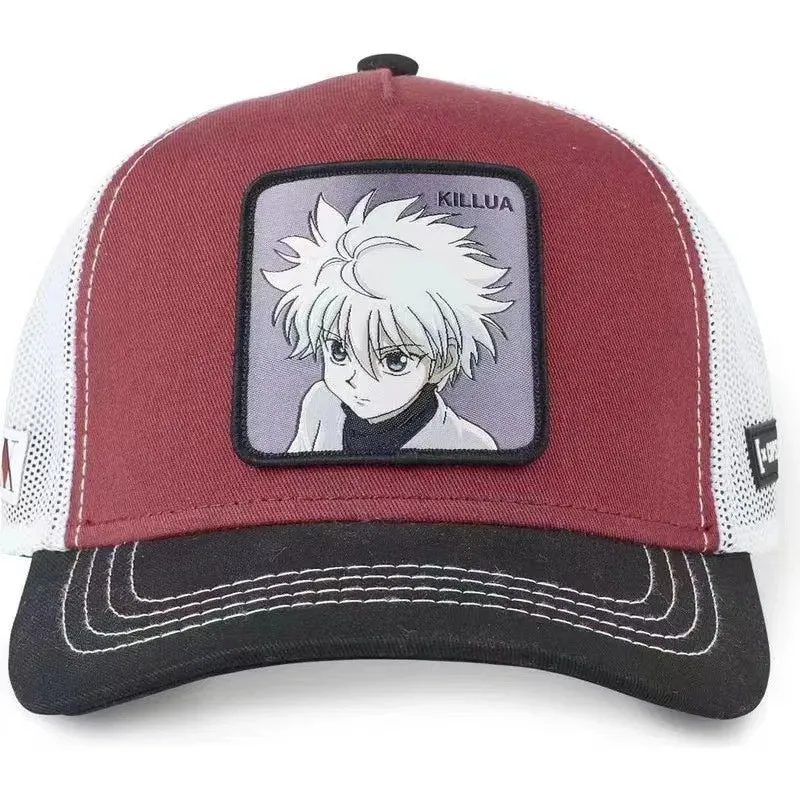 Anime Hunter  Hunter Trucker Mesh Hat - Featuring Killua Gon and Hisoka