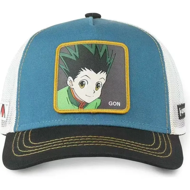 Anime Hunter  Hunter Trucker Mesh Hat - Featuring Killua Gon and Hisoka