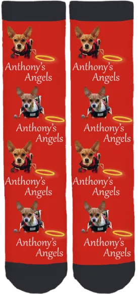 Anthony's Angels Crew Socks