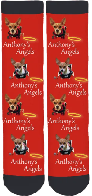 Anthony's Angels Crew Socks