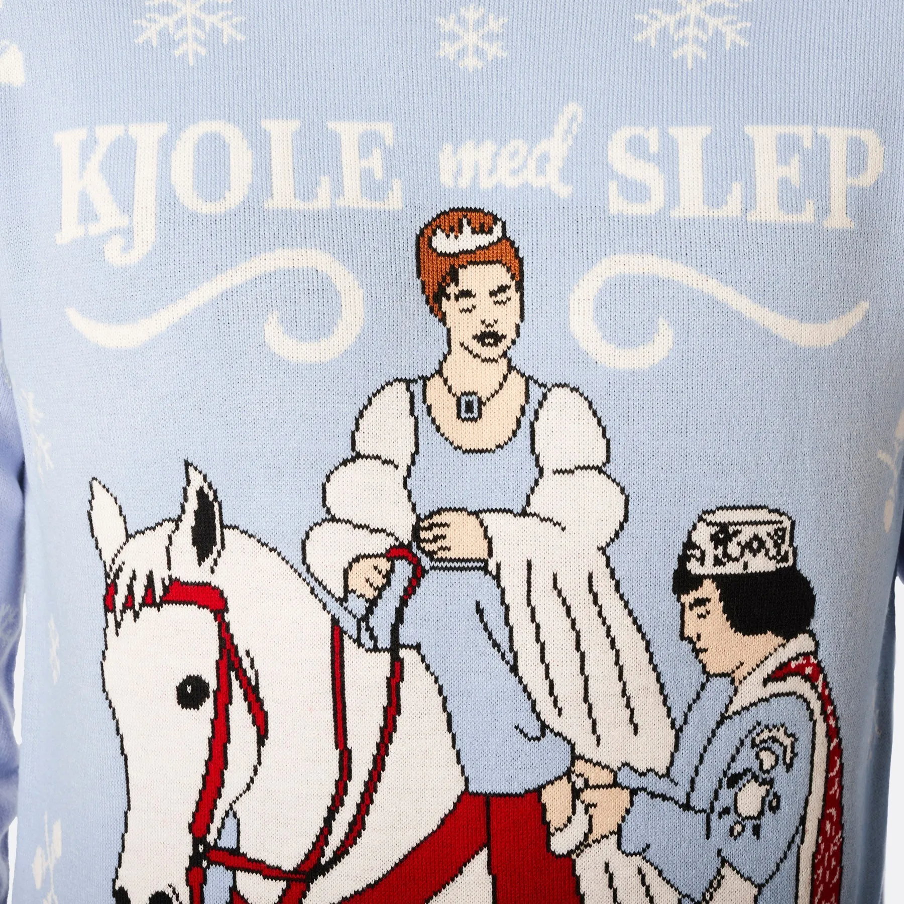 Enchanting Christmas Sweater for Women - Cinderella-Themed Design