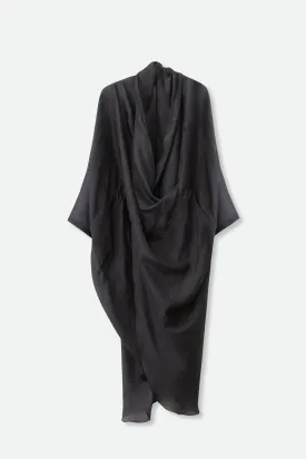 ATHENA CAPE WRAP IN SILK VOILE