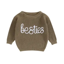 Baby (to 24M) Deluxe Girls Sweater - BESTIES