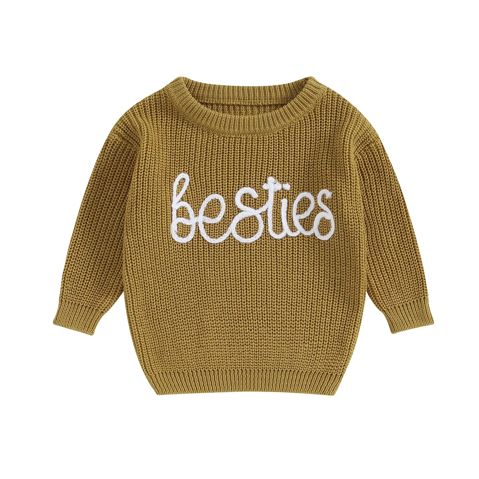 Baby (to 24M) Deluxe Girls Sweater - BESTIES