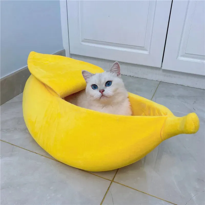 Banana Shaped Home Pet Bed