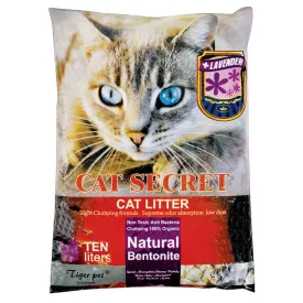 Bentonite Crush Cat Litter, Lavender Scented, 10L