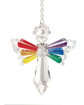 Birthstone Angels Crystal Suncatcher Ornaments