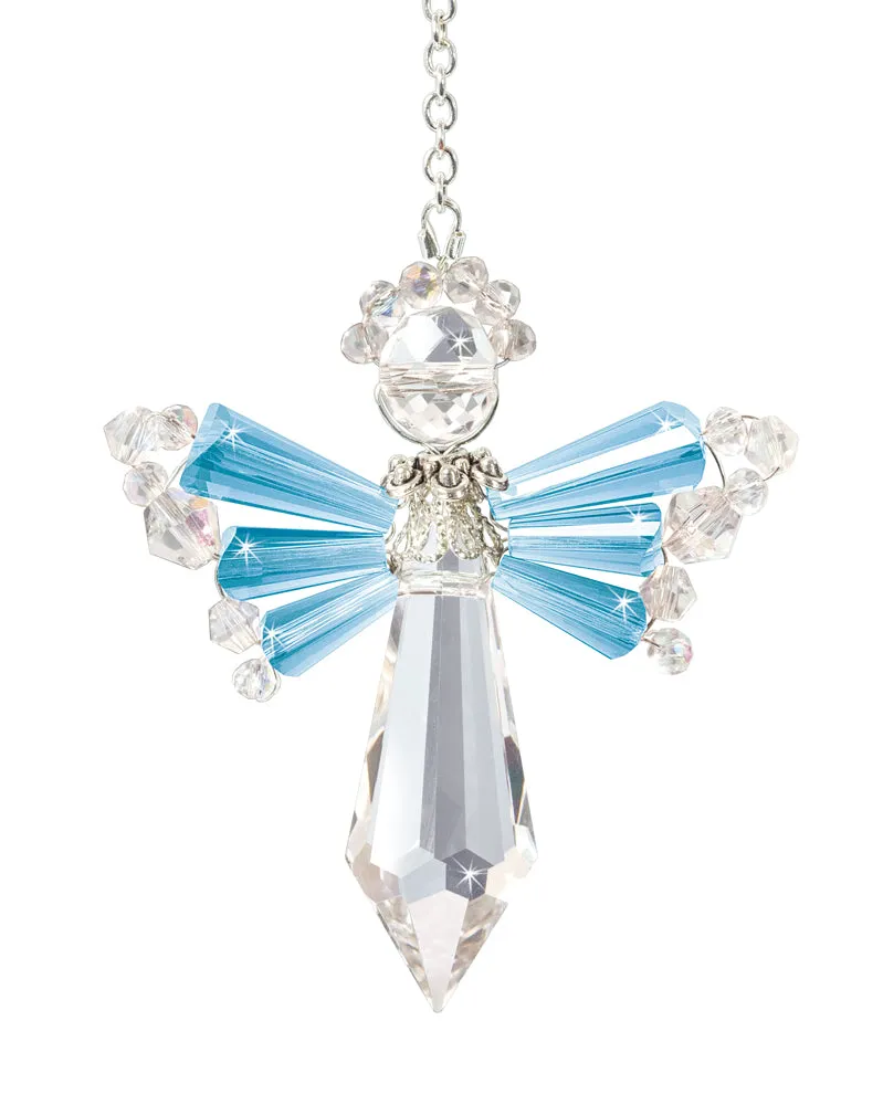 Birthstone Angels Crystal Suncatcher Ornaments