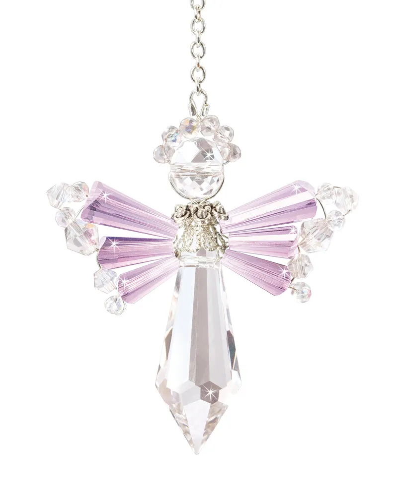 Birthstone Angels Crystal Suncatcher Ornaments