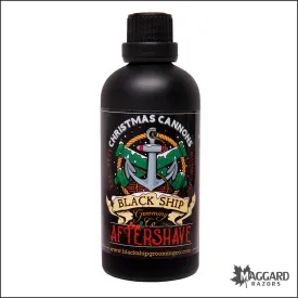 Black Ship Grooming Co. Christmas Cannons Aftershave Splash, 3.3oz - Seasonal Release