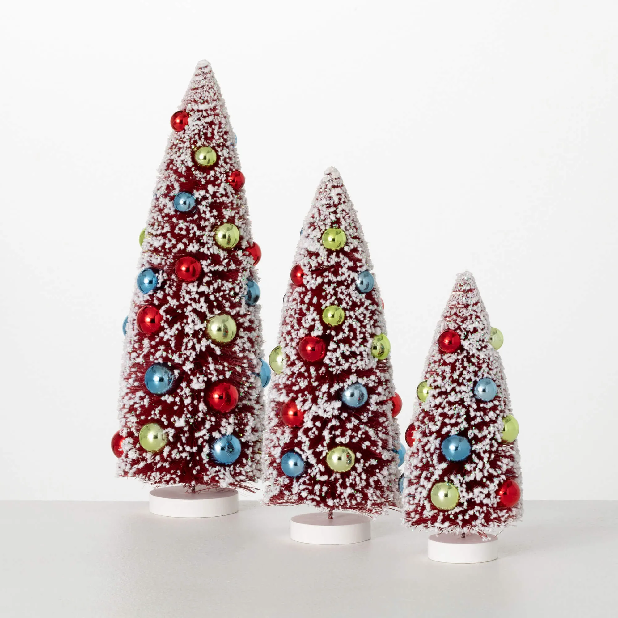 Bottle Brush Tree Set/3