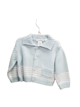 Boys Knit Sweater Blue/White