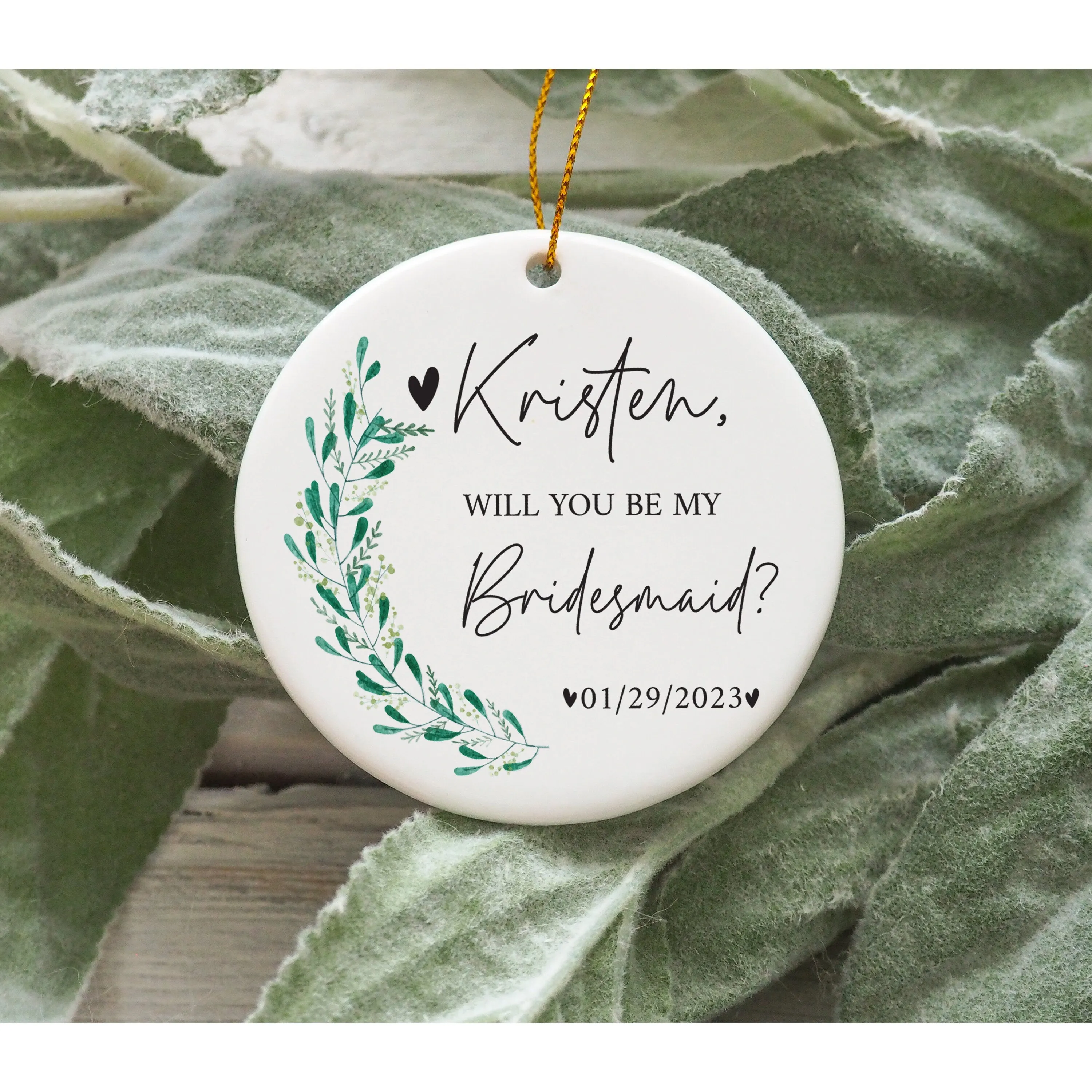 Bridesmaid Christmas Gift