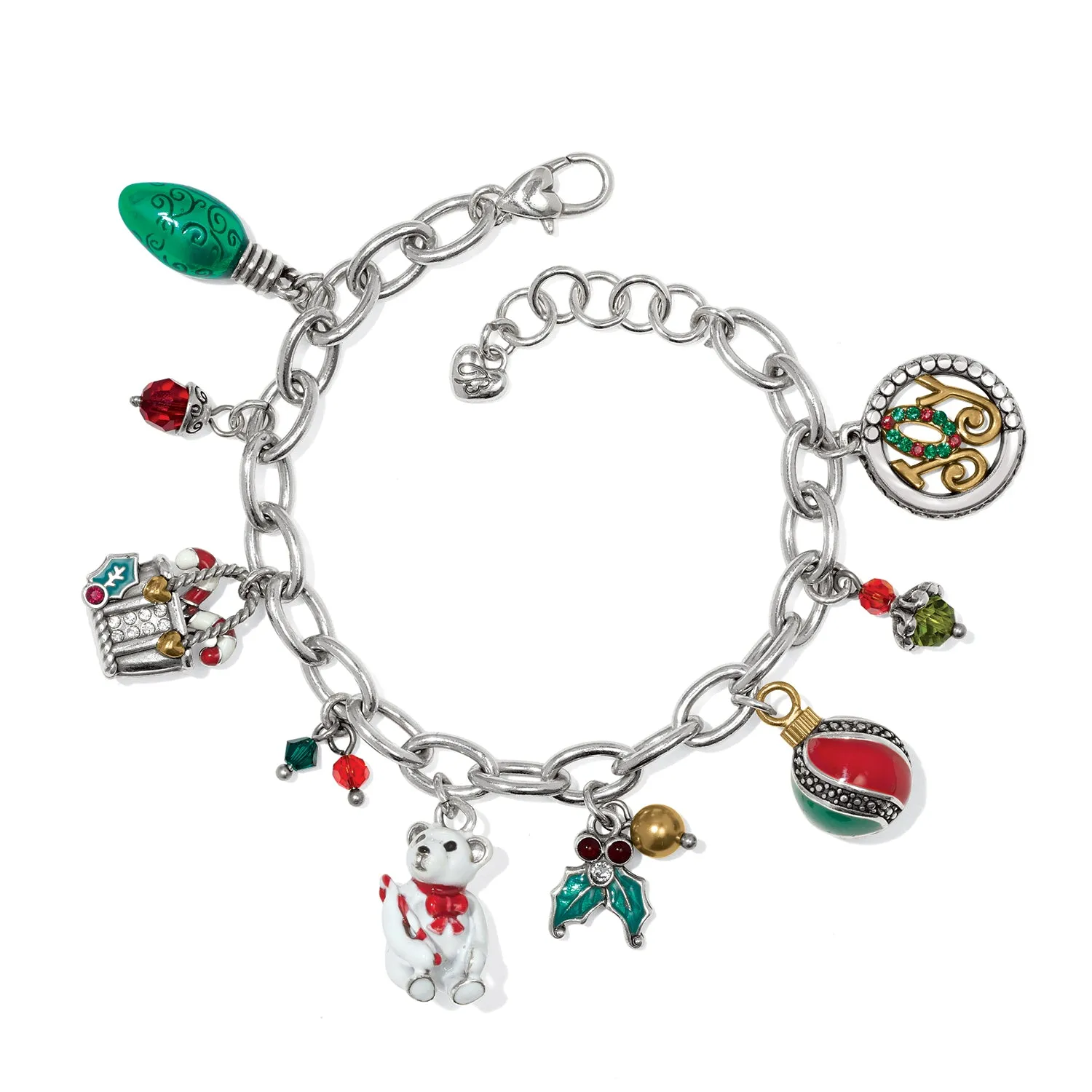 Brighton Christmas Is Coming Charm Bracelet