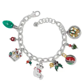 Brighton Christmas Is Coming Charm Bracelet