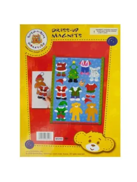 Build-A-Bear Christmas Dress-Up Magnets (Available in a pack of 24)