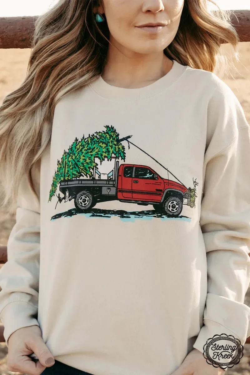 Cake Wagon Christmas Sweater*