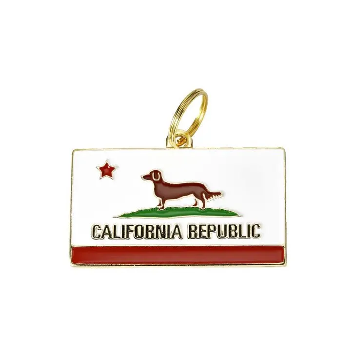 California Republic Pet ID Tag