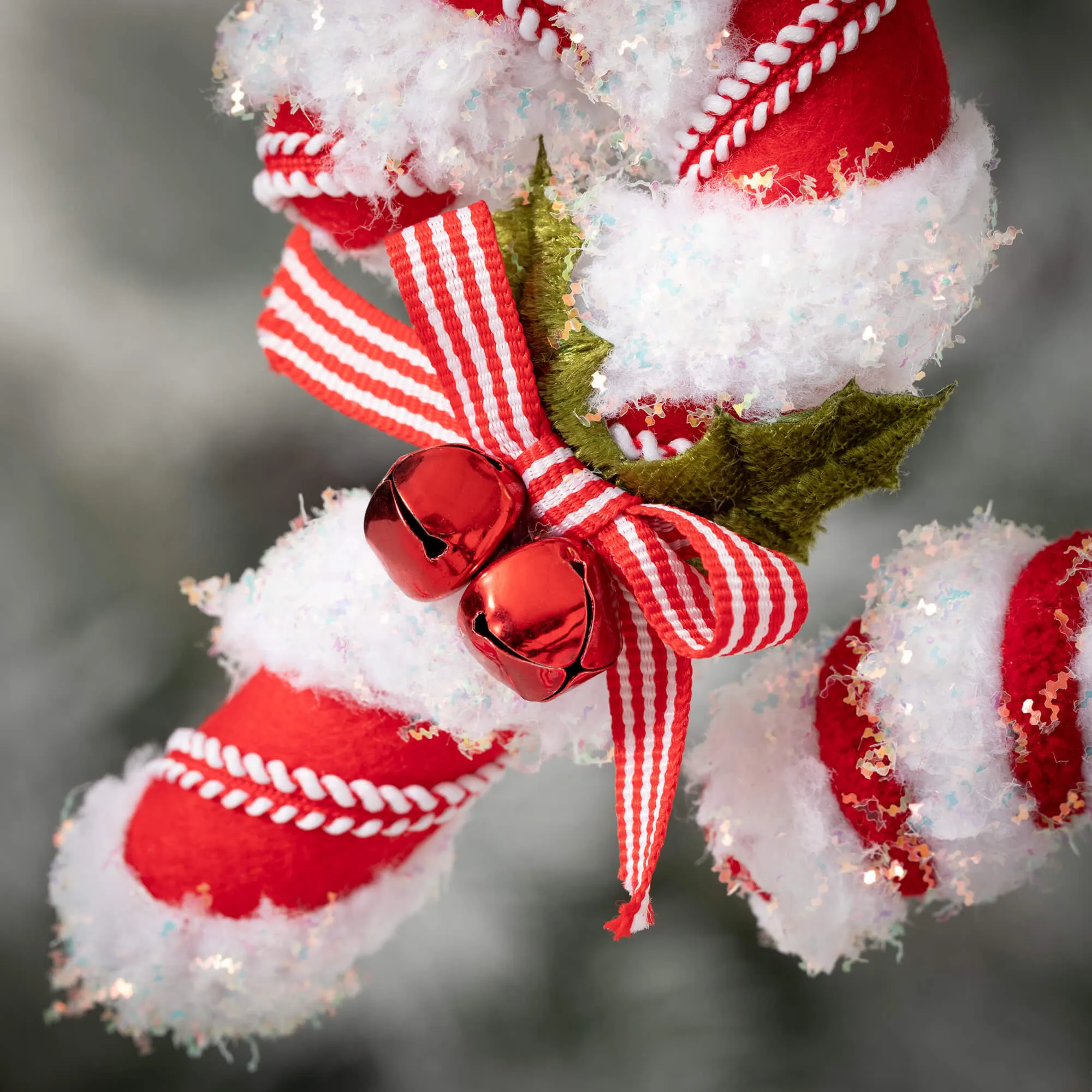 Candy Cane Ornament Set Of 2