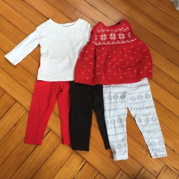 Carter’s 5 Piece Holiday Set 12 Months