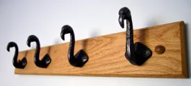 Cast Iron Flamingo Coat Hooks