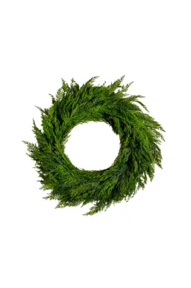 Cedar Wreath 28"