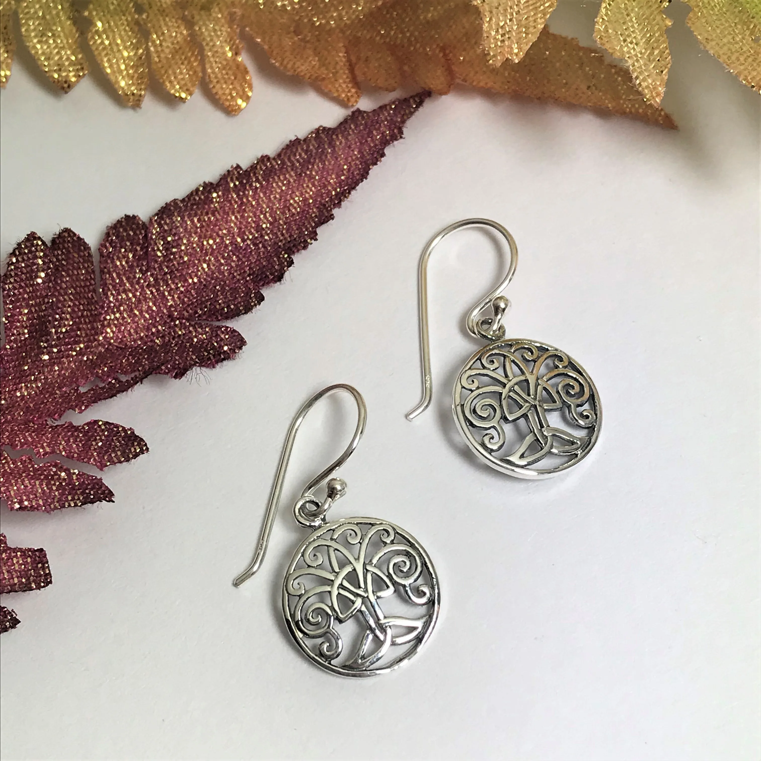 Celtic Tree Earrings - VE370