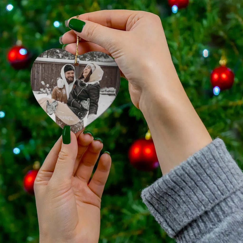 Ceramic Ornaments Heart