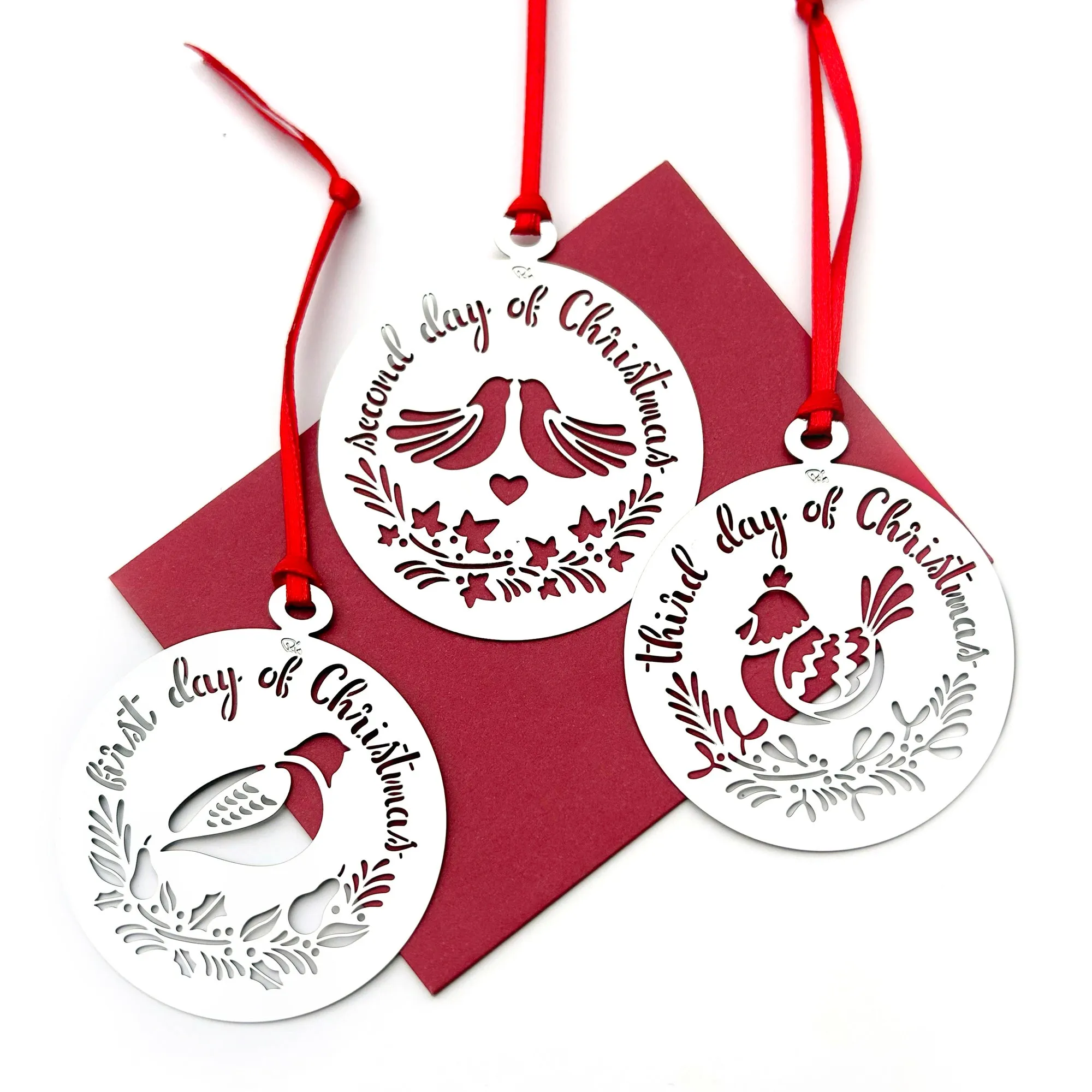 Christmas Decorations 2020, Set of 3