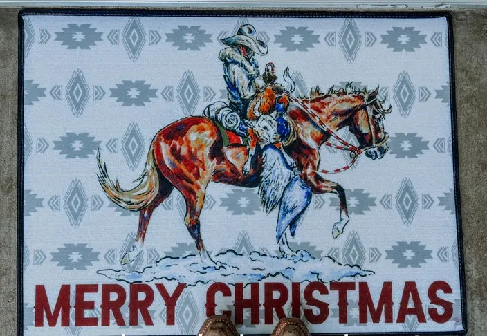 CHRISTMAS DOORMAT