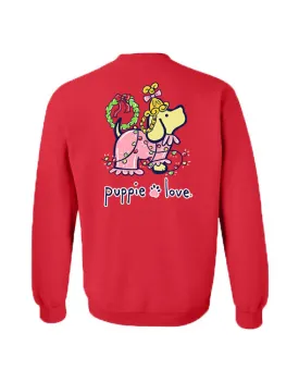 CHRISTMAS PJS PUP, ADULT SWEATSHIRT