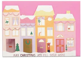 Christmas Row Homes - Christmas Card