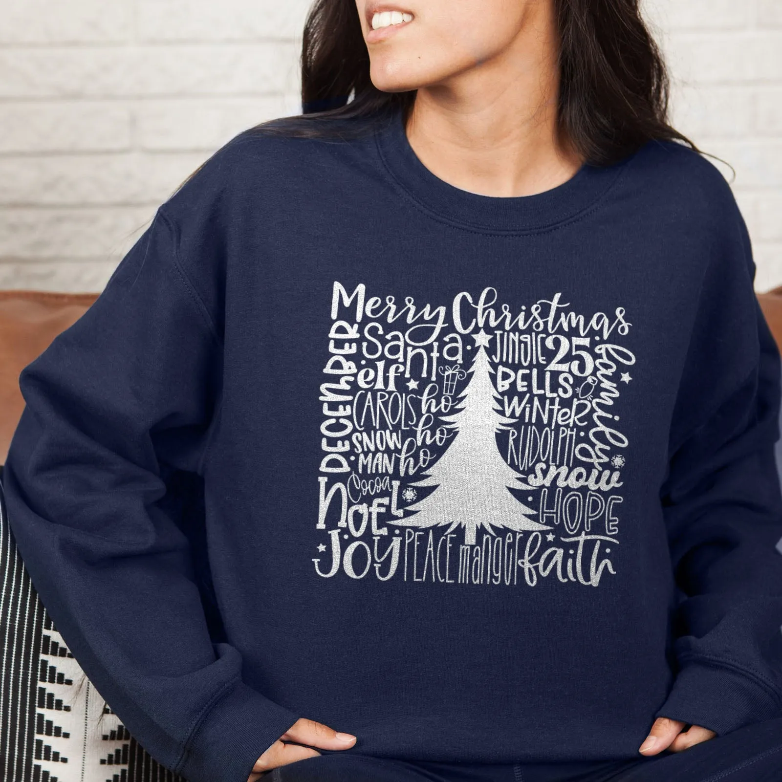 Christmas Subway Sweatshirt