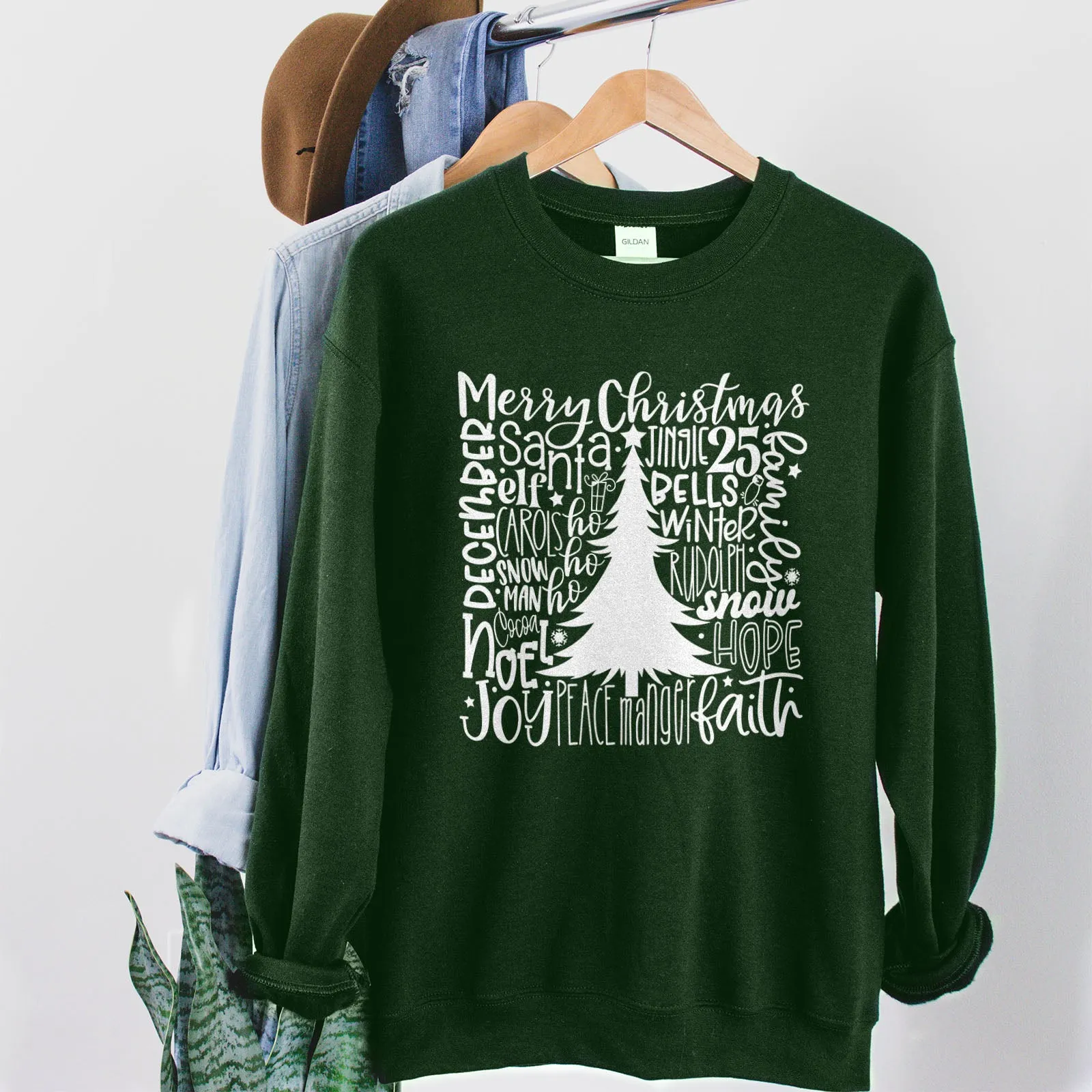 Christmas Subway Sweatshirt